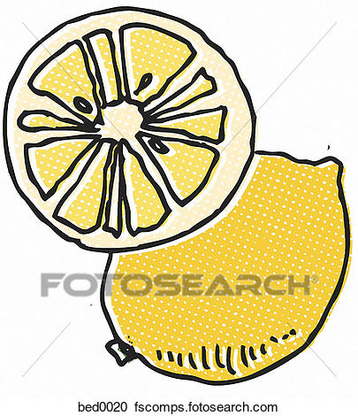 405x470 Stock Illustrations Of Lemon Slice Bed0020