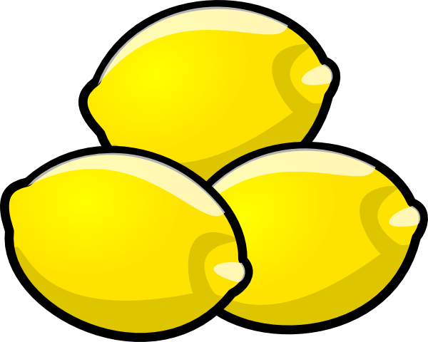 600x480 Lemon Clip Art