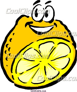 260x308 Sliced Cartoon Lemon Clip Art