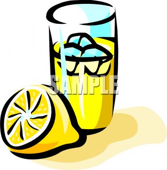 345x350 Glass Of Lemonade