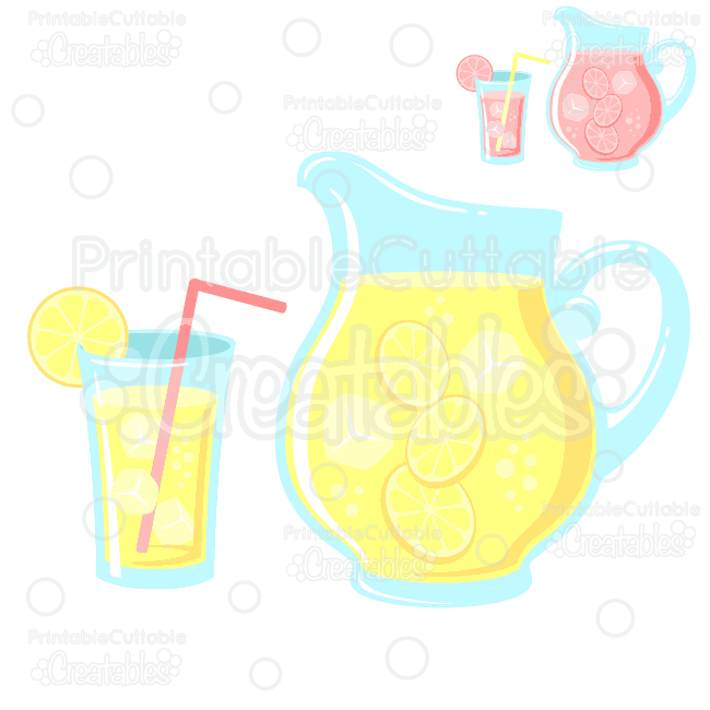650x650 Lemonade Svg Cutting File Amp Clipart