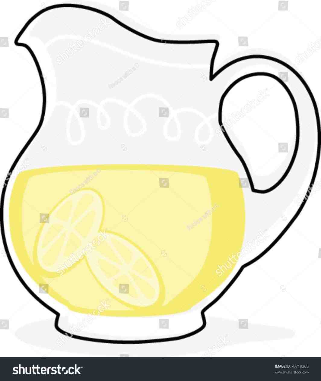 1064x1264 Lemonade Pitcher Drawing
