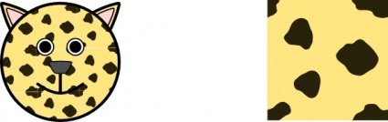 425x134 Leopard Clip Art, Vector Leopard