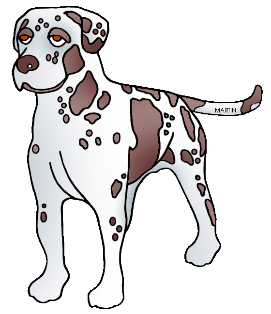 560x648 Animals Clip Art By Phillip Martin, Catahoula Leopard Dog