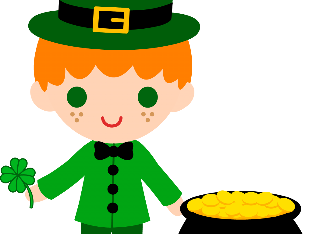 1024x768 Leprechaun Clip Art