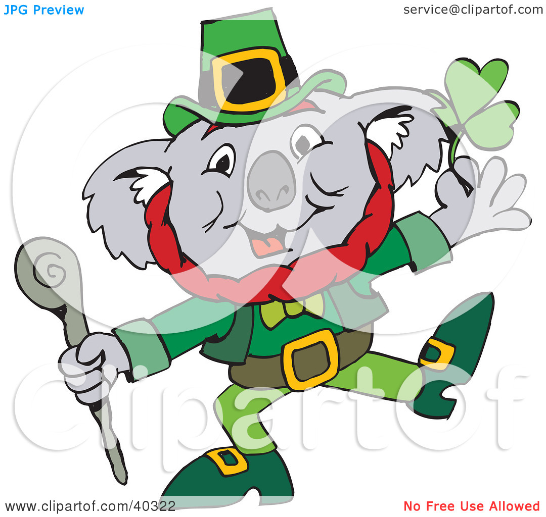 1080x1024 Dancing Leprechaun For Powerpoint Clipart