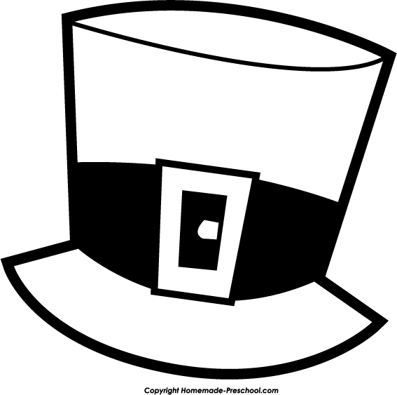 567x563 Ireland Clipart Leprechaun Hat