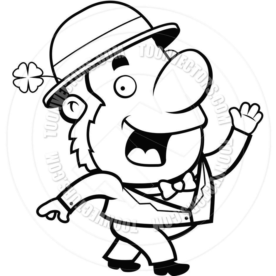 940x940 And White Leprechaun Clipart