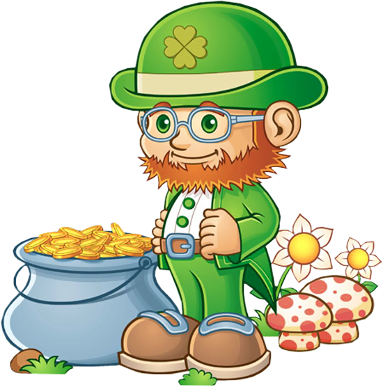550x556 Leprechaun With Pot Of Gold Png Clipartu200b Gallery Yopriceville