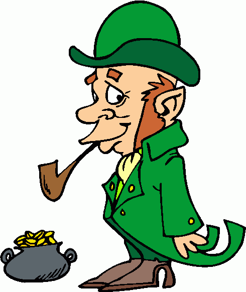 490x582 Animated Leprechaun Clipart