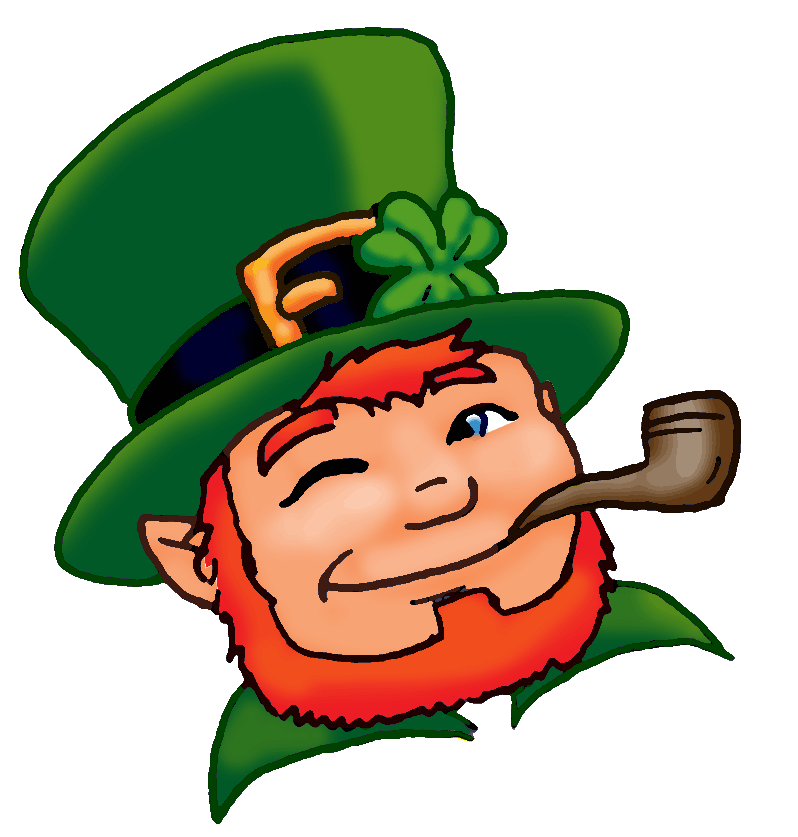 798x837 Face Clipart Leprechaun