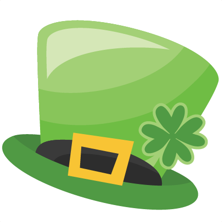 432x432 St. Patrick's Day Leprechaun Hat Svg Scrapbook Cut File Cute