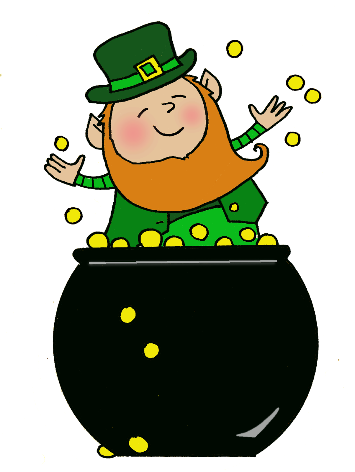 1203x1600 Gold Leprechaun Clipart, Explore Pictures