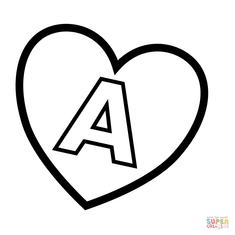 816x816 Letter A Coloring Pages Free Coloring Pages
