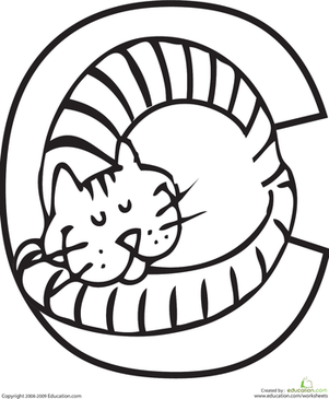 301x365 Letter C Worksheet