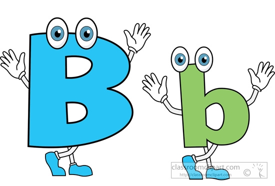 550x372 Letter B Clipart