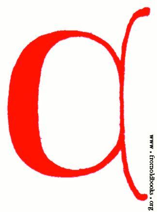 324x438 Clip Art Calligraphic Decorative Initial Capital Letter C