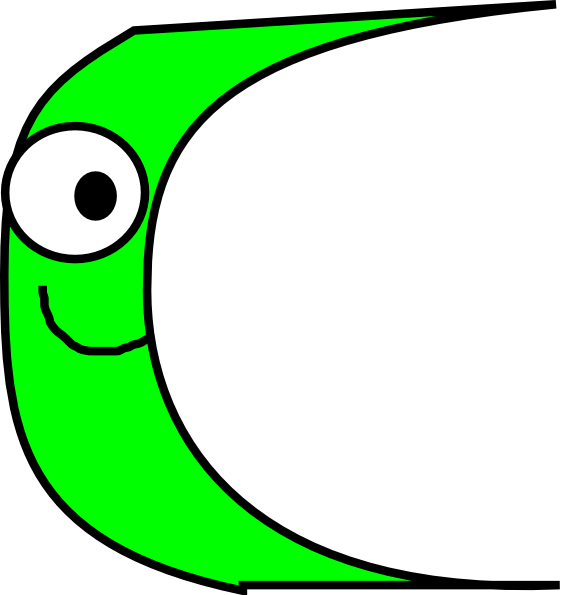 564x595 Letter C Clip Art