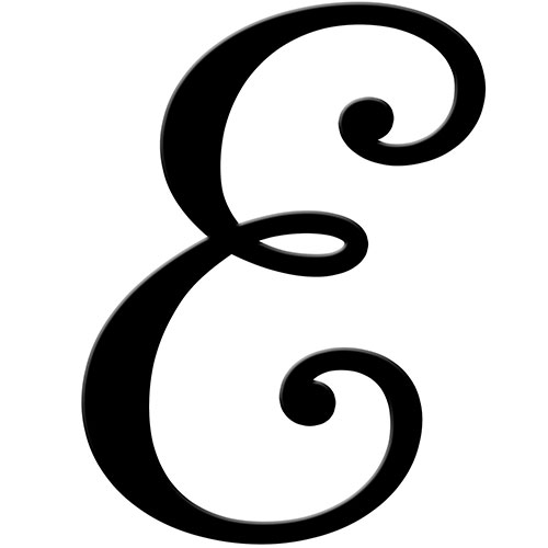 500x500 Script Letter C Clip Art Clipart