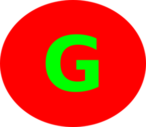 298x258 Letter G Red Circle Clip Art