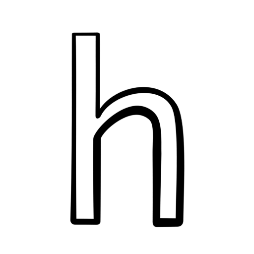 512x512 Letter H Icon