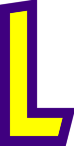 150x296 Letter L Clip Art