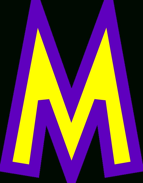 468x599 Letter M Clipart Letters Example