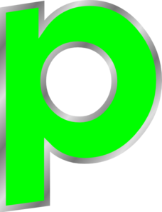 228x297 Letter P Clip Art