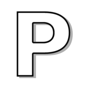 300x300 Letter P Clipart