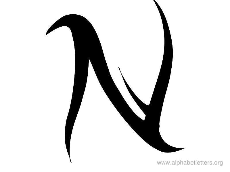 Tattoo Inspiration: Letter N Designs and Ideas - wide 7