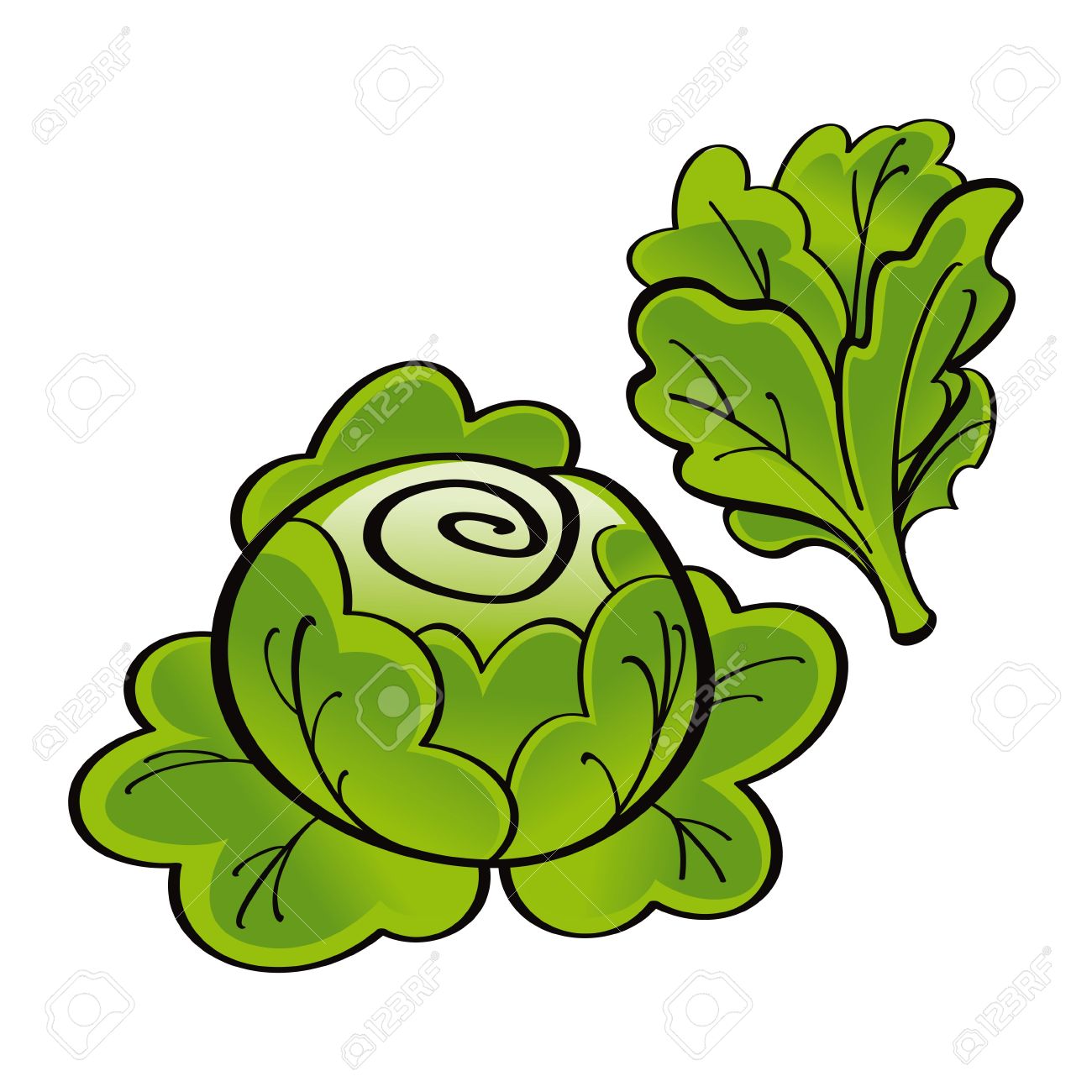 1300x1300 Lettuce Clipart Vege