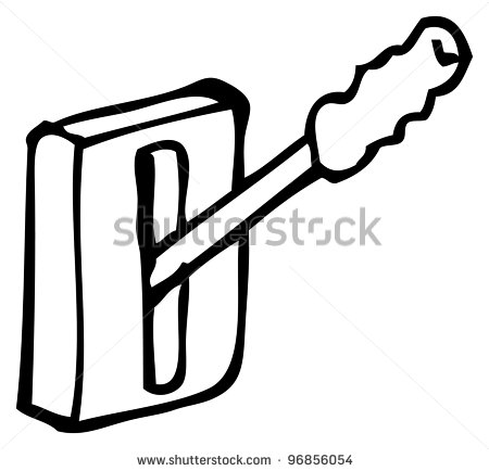 450x434 Cartoon Lever