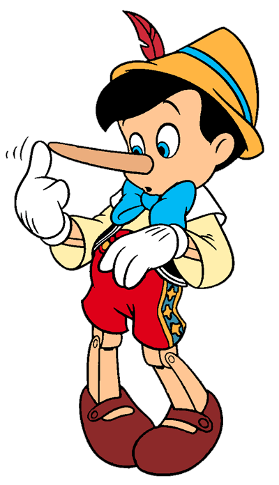 400x696 Pinocchio Clipart Liar