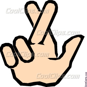 299x300 Clipart Crossed Fingers