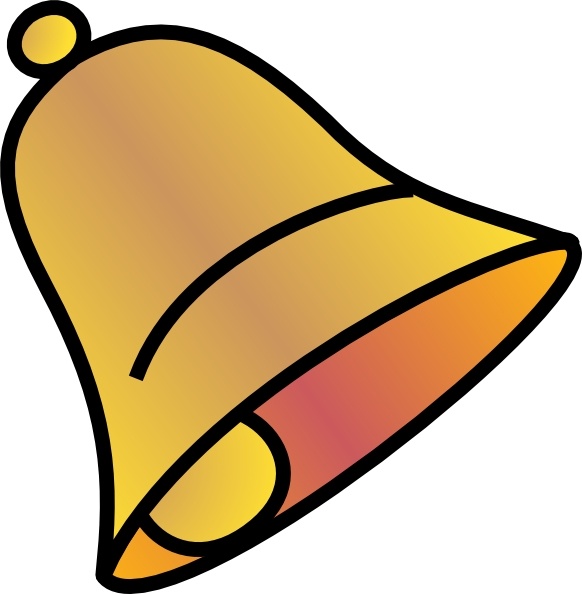 582x594 Bell Clipart Vector