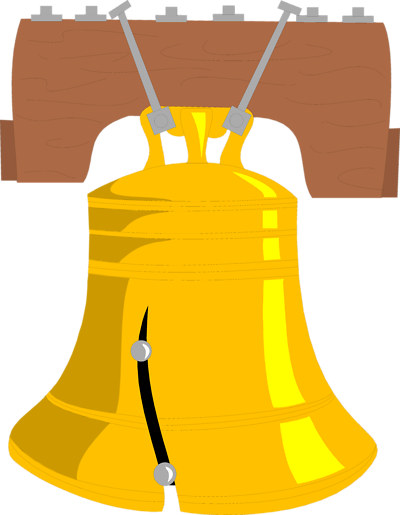 400x515 Liberty Bell Clipart