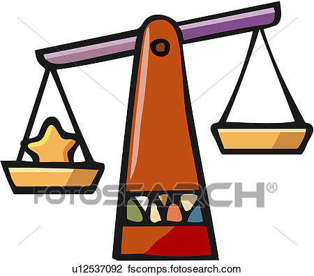450x395 Clipart Of Star, Balance, Astrology Sign, Libra, Space U12537092