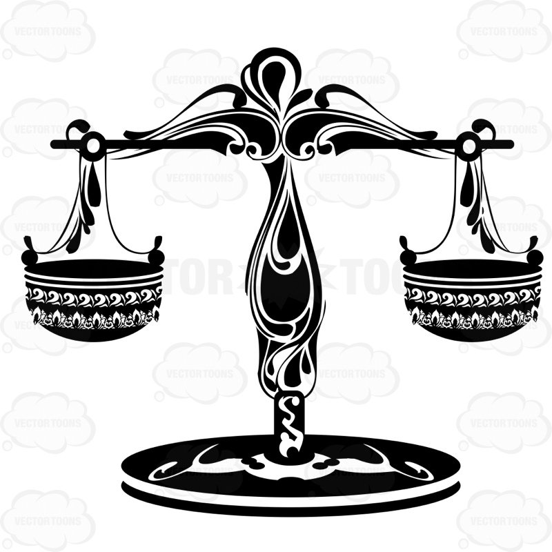 800x800 Zodiac Symbol For Libra Cartoon Clipart