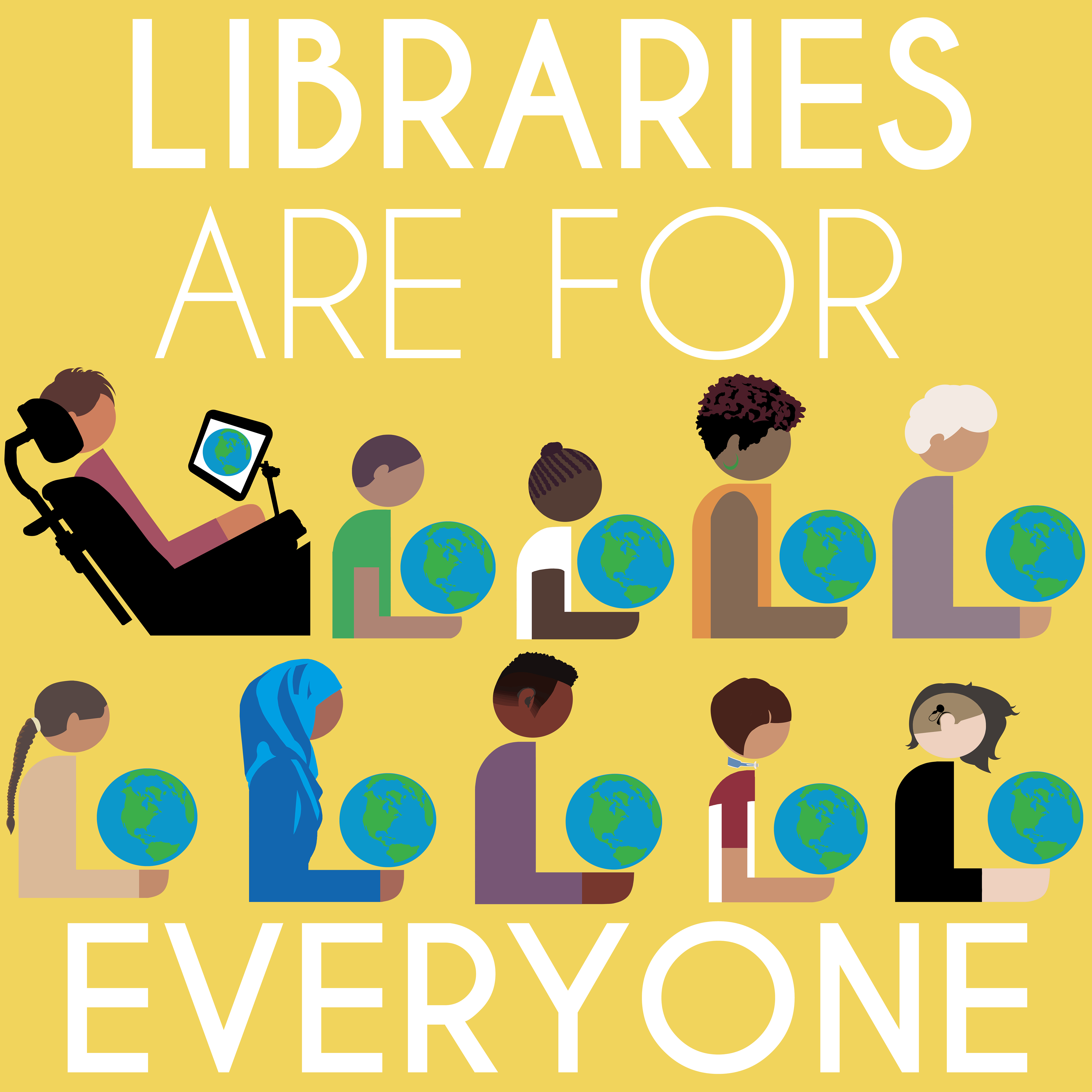 4500x4500 Libraries Are For Everyone Hafuboti