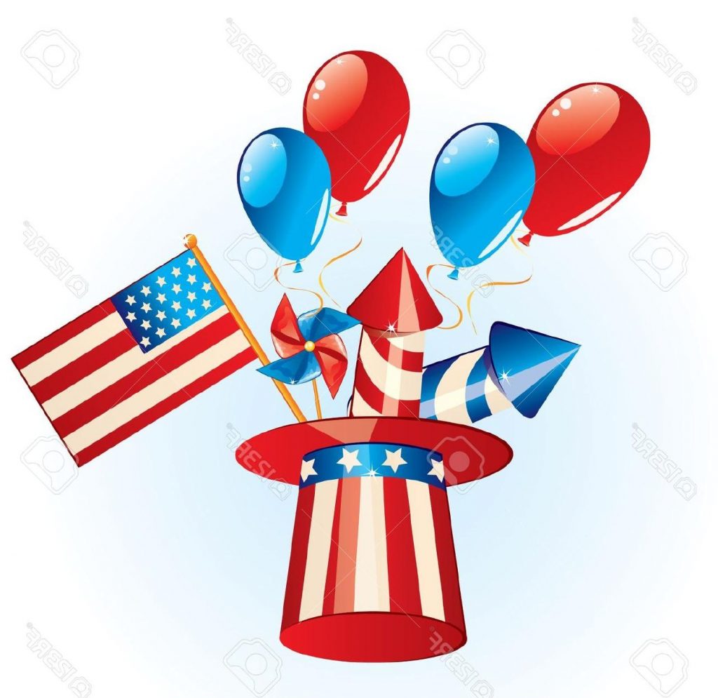 1024x995 Top Fireworks Clipart Fourth July Library