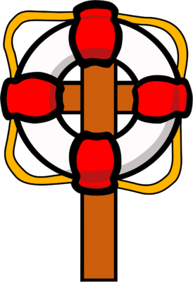274x400 Image Life Preserver Cross Cross Image