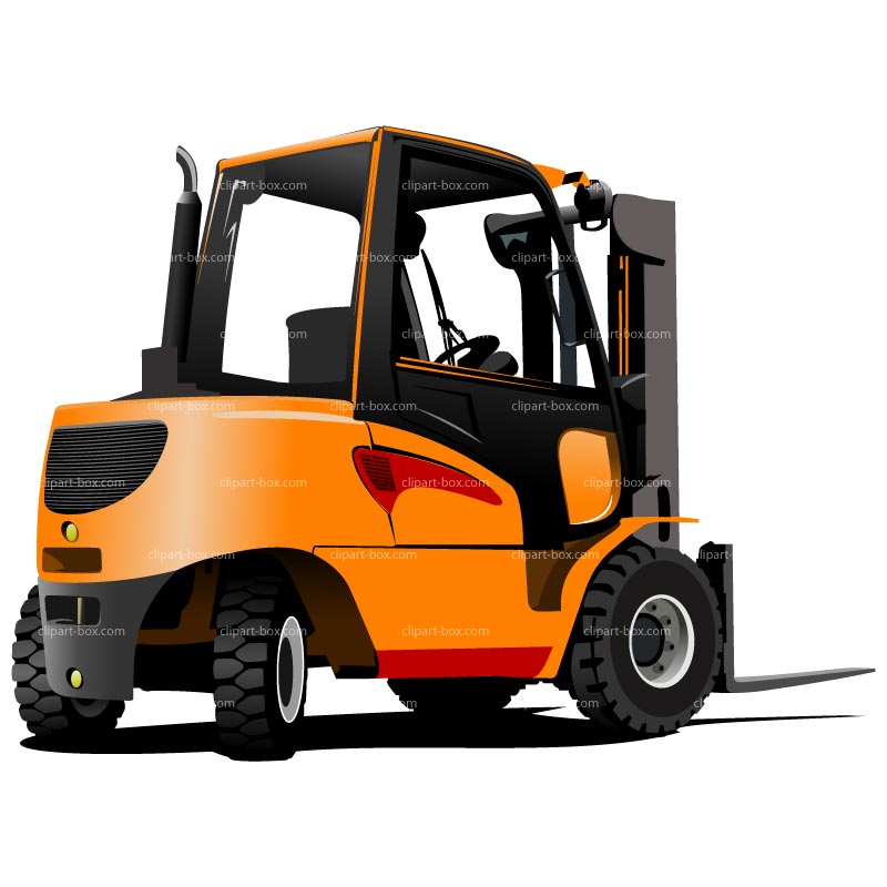 800x800 Powered Lift Truck Clipart