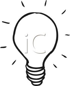 247x300 Light Bulb Clip Art Black And White