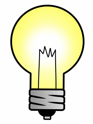 300x400 Drawing A Cartoon Light Bulb