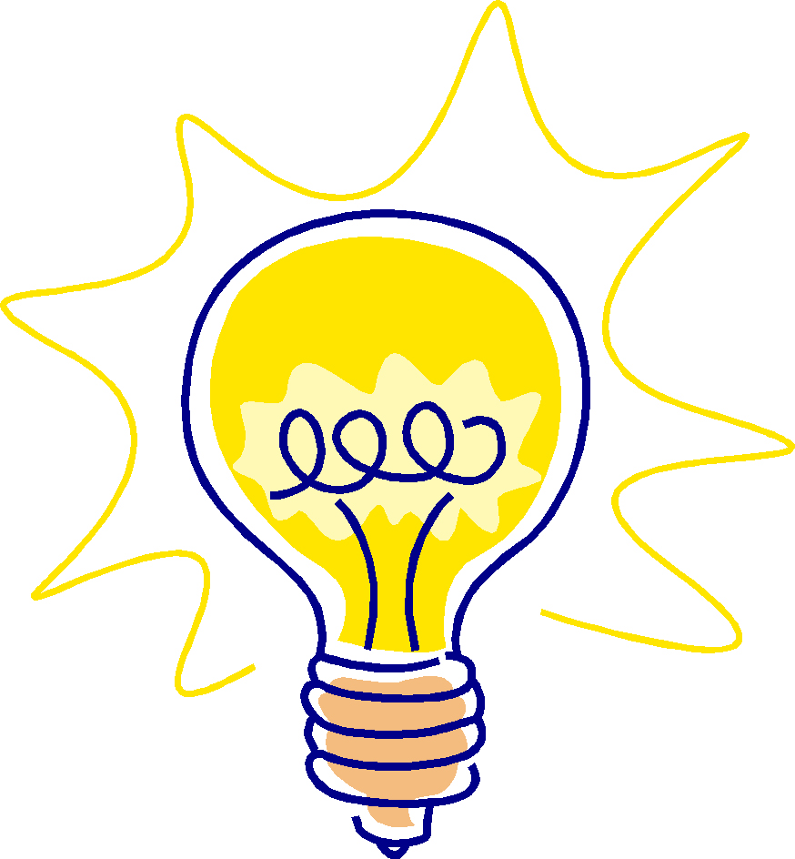 874x944 Light Bulb Cartoon Www. Clipart Panda