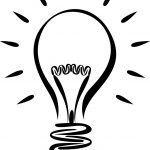 150x150 Lightbulb Clipart Light Bulb Clipart Print Coloring Pages