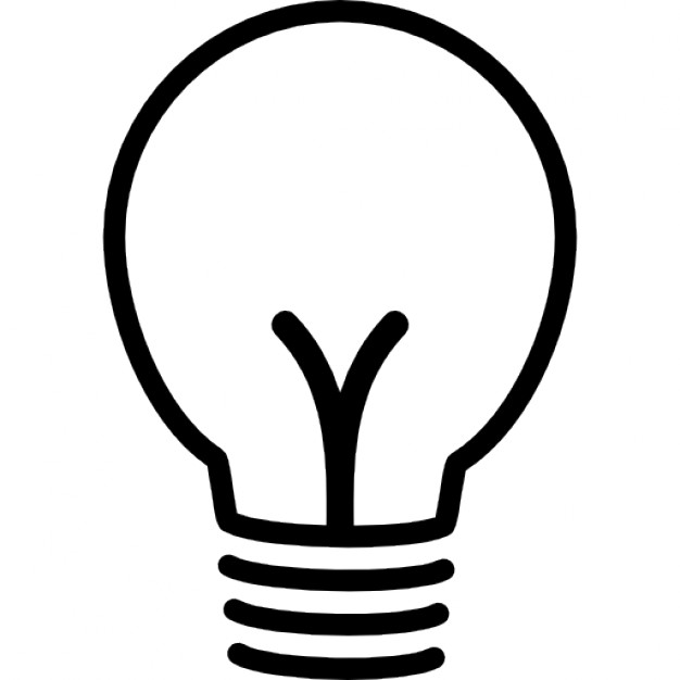 626x626 Light Bulb Outline Vectors, Photos And Psd Files Free Download
