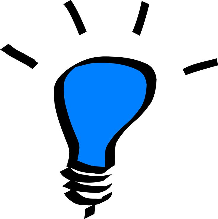 Light Bulb Idea Clipart