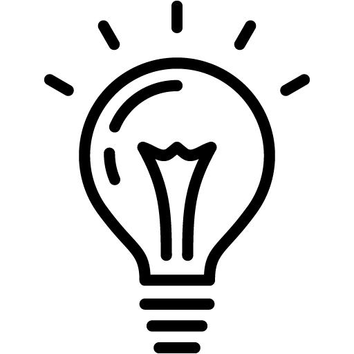 Light Bulb Line Art | Free download on ClipArtMag