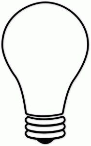 188x300 Book Week 2015. Light Bulb Template